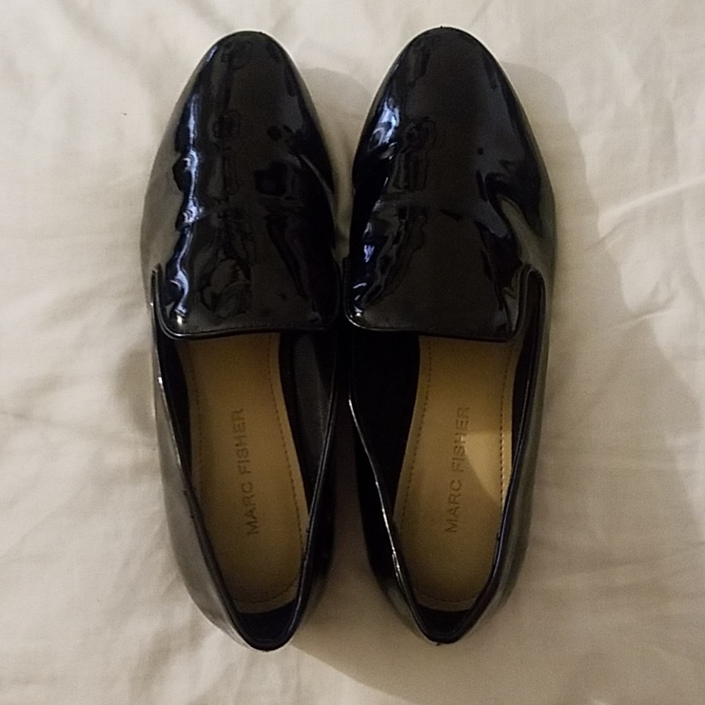 Marc Fisher Patent Leather Flats